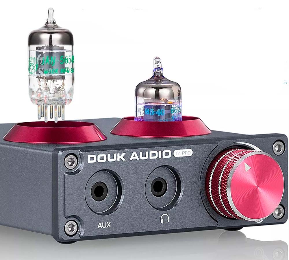 Válvulas del Douk Audio T4 PRO Mini GE5654