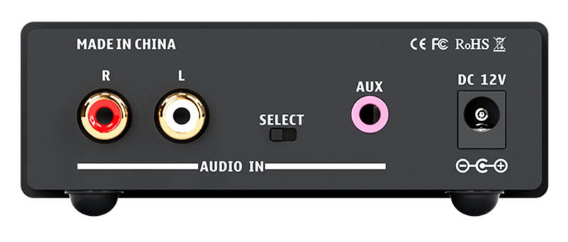 Trasera del Fosi Audio P2