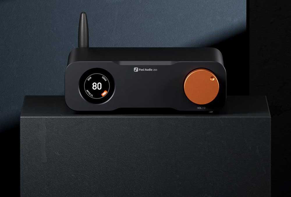 Fosi Audio ZD3 con fondo