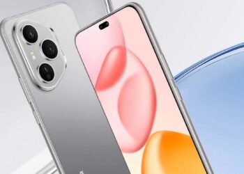 Honor 400 Pro de color gris