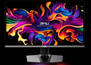 MSI MPG 271QRX QD con fondo