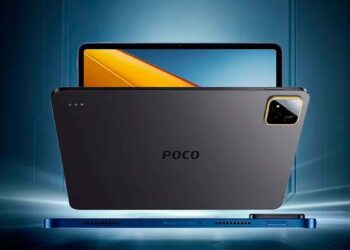 POCO Pad X1 con fondo