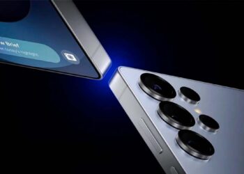 Trasera de un teléfono Samsung Galaxy