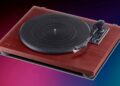 Teac TN-180BT-A3 con fondo y sombra