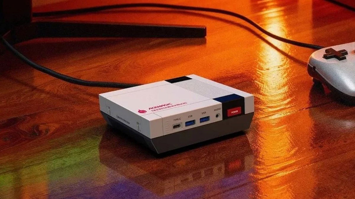 Acemagic acaba de anunciar su nueva consola retro: el diseño de la NES y la potencia de la IA se dan la mano