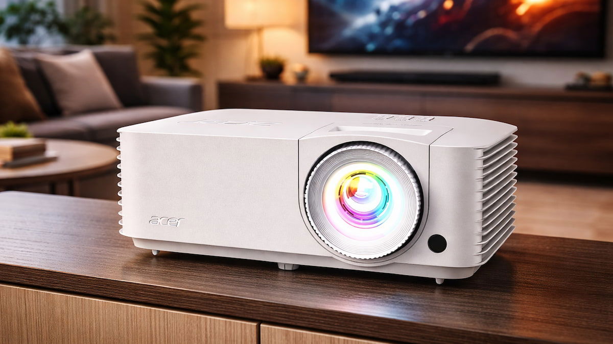 Acer presenta su nuevo proyector láser RGB 4K para cine y gaming: así es el Vero HL1820