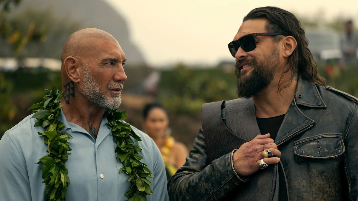 Jason Momoa y Dave Bautista se unen para una nueva comedia de acción de Prime Video, y es buena a pesar de todo