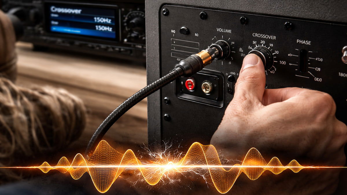 5 cagadas típicas al configurar un subwoofer y cómo arreglarlas sin volverte loco