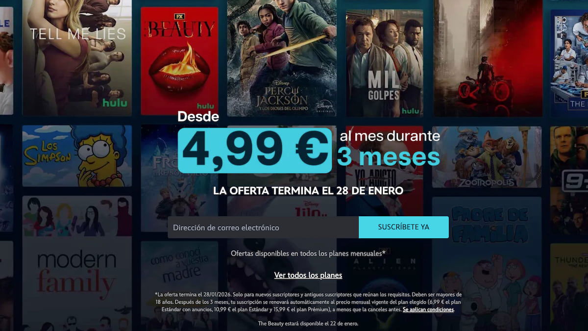 Últimas 48 horas para llevarte Disney+ 3 meses desde 4,99 euros al mes