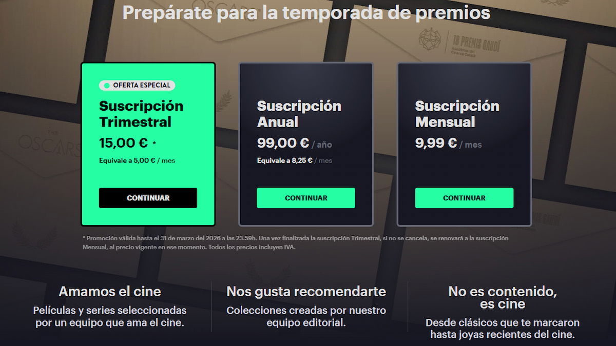 Filmin tira la casa por la ventana: 3 meses por tan solo 15 euros