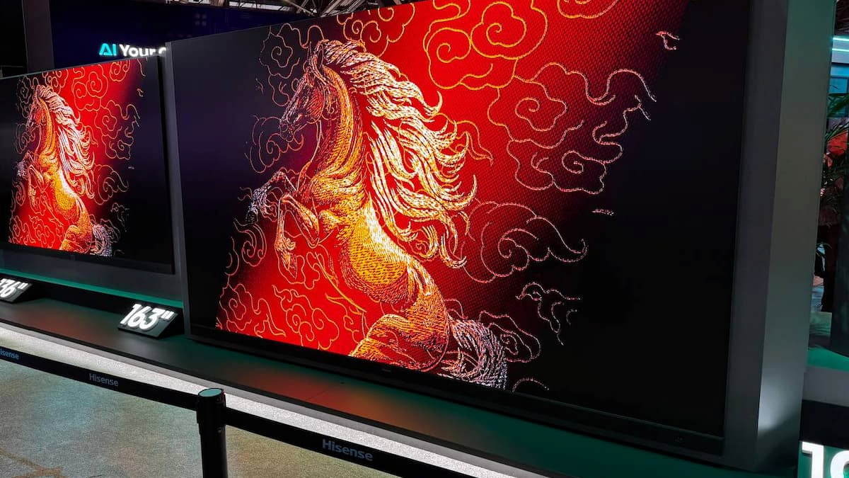 Hisense se vuelve loca en el CES 2026 con nuevos televisores RGB MiniLED evo y MicroLED RGBY