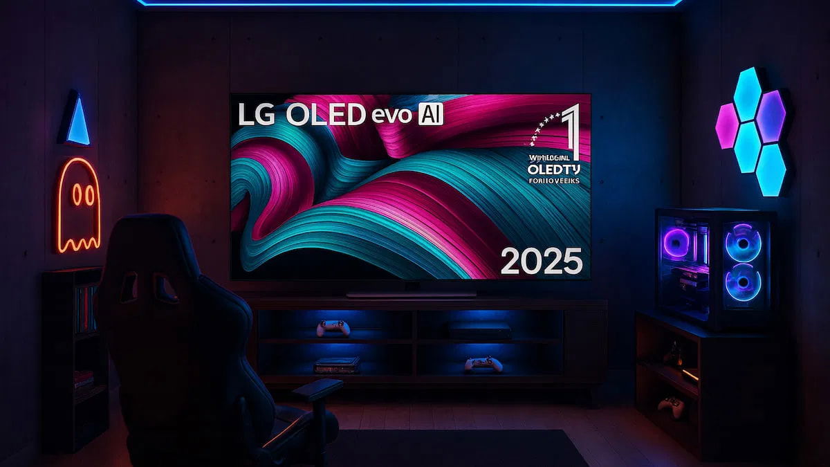 LG OLED G5 de 77 pulgadas: llévate el mejor televisor OLED para gaming por muy poco con el ahórrate el IVA