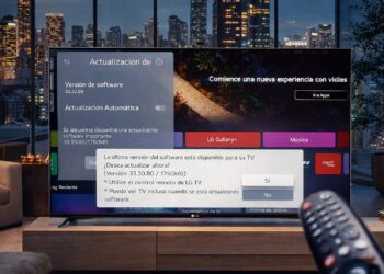El televisor LG OLED G5 recibe la actualización 33.30.80: audio inmersivo y otras novedades