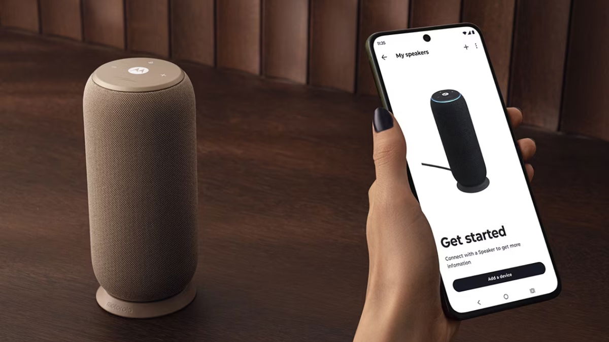 Así es el moto sound flow: el primer altavoz portátil de Motorola con Wi-Fi, Bluetooth y sonido Bose