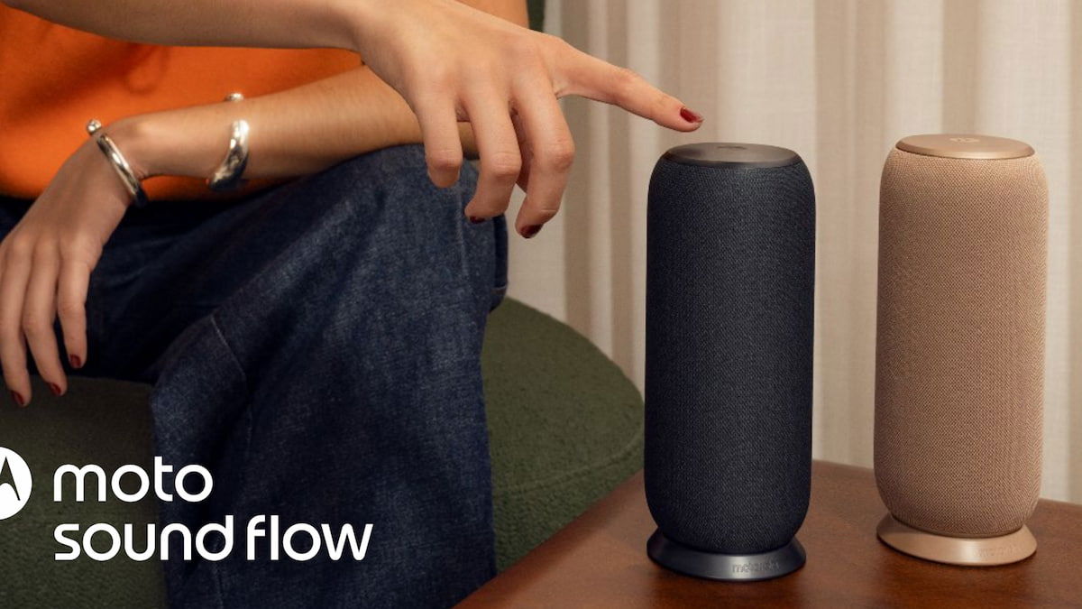 Así es el moto sound flow: el primer altavoz portátil de Motorola con Wi-Fi, Bluetooth y sonido Bose