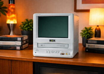 RetroBox: el combo televisor + VHS vuelve en 2026… y encima trae HDMI, colores retro y un enfoque 100% nostalgia