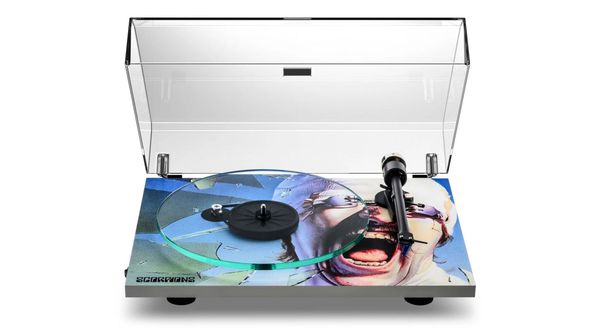 Pro-Ject Scorpions Turntable: un tocadiscos con plato de cristal pero con alma rock