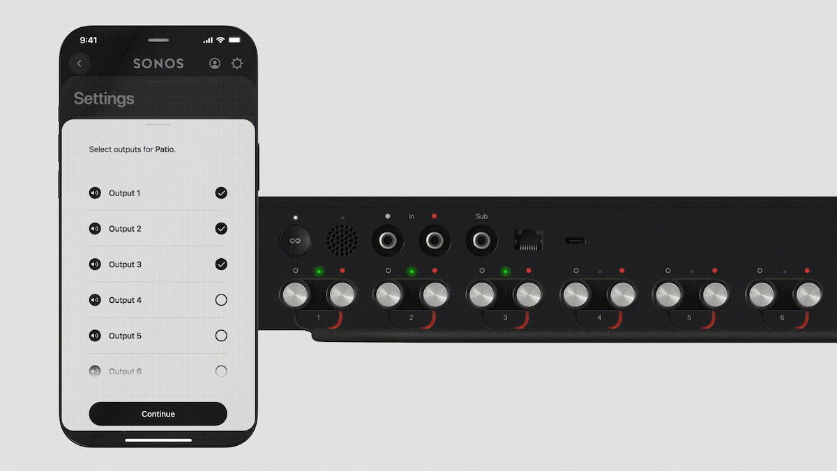 Sonos vuelve al ruedo con el Amp Multi: el amplificador que alimenta hasta 24 altavoces y se mete directo en el rack