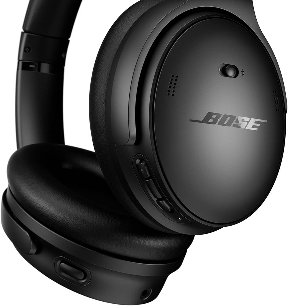Botones de los Bose QuietComfort SC