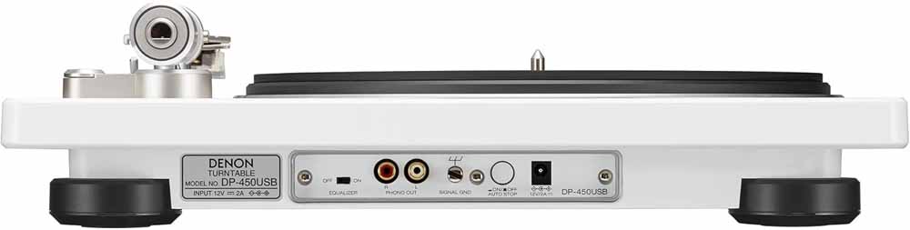 Conesiones del Denon DP-450USB