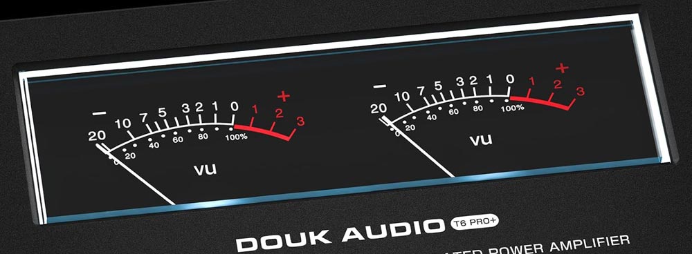 Medidores del Douk Audio T6 Pro