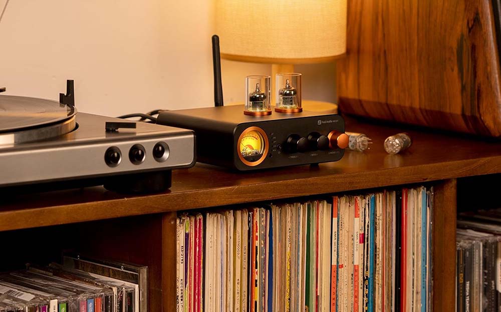 Uso en una mesa del Fosi Audio MC331