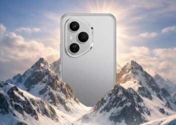 Honor 400 Pro con fondo de montaña