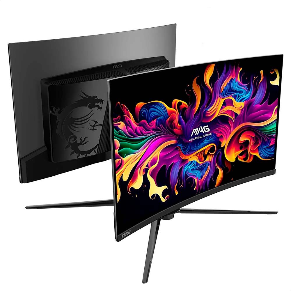 Diseño del MSI MPG 321CURX QD-OLED