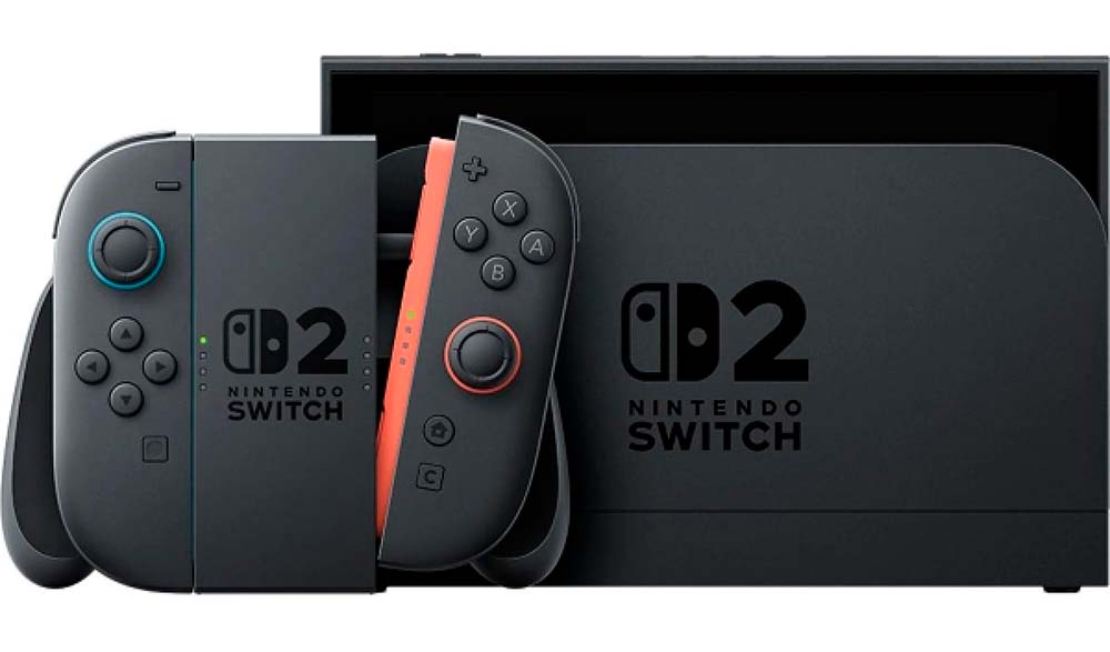 Nintendo Switch 2 de color negro
