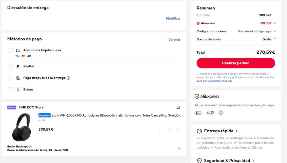 Oferta por los Sony WH-1000XM6