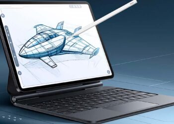 Pantalla y stylus del POCO Pad X1