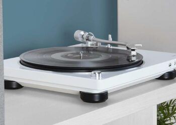 Uso del tocadiscos Denon DP-450USB