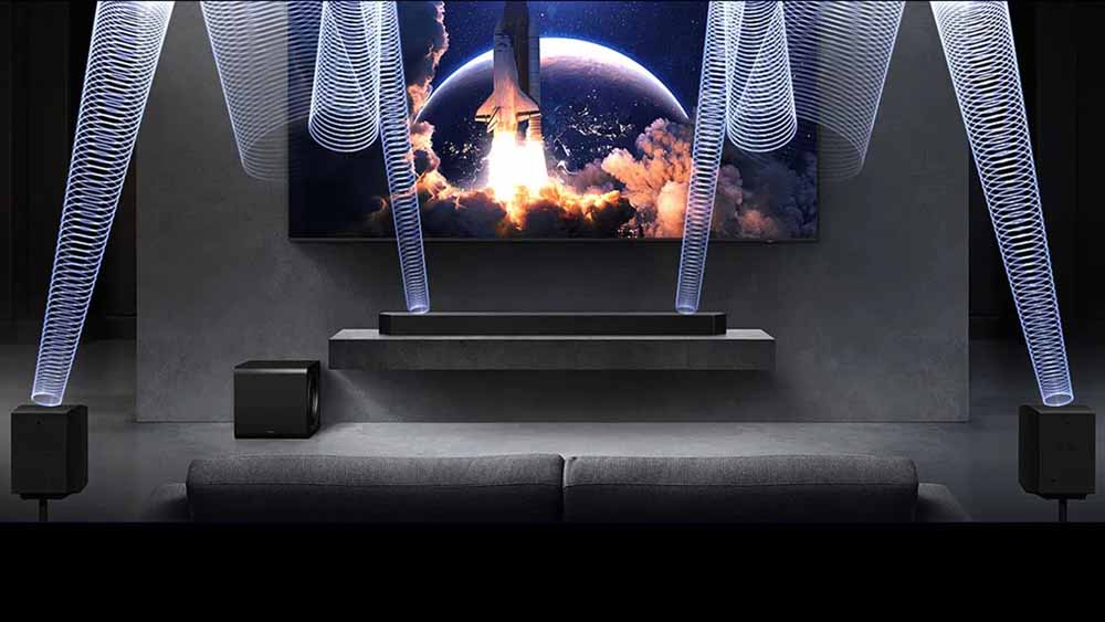 Sonido envolvente de la Samsung HW-Q990F