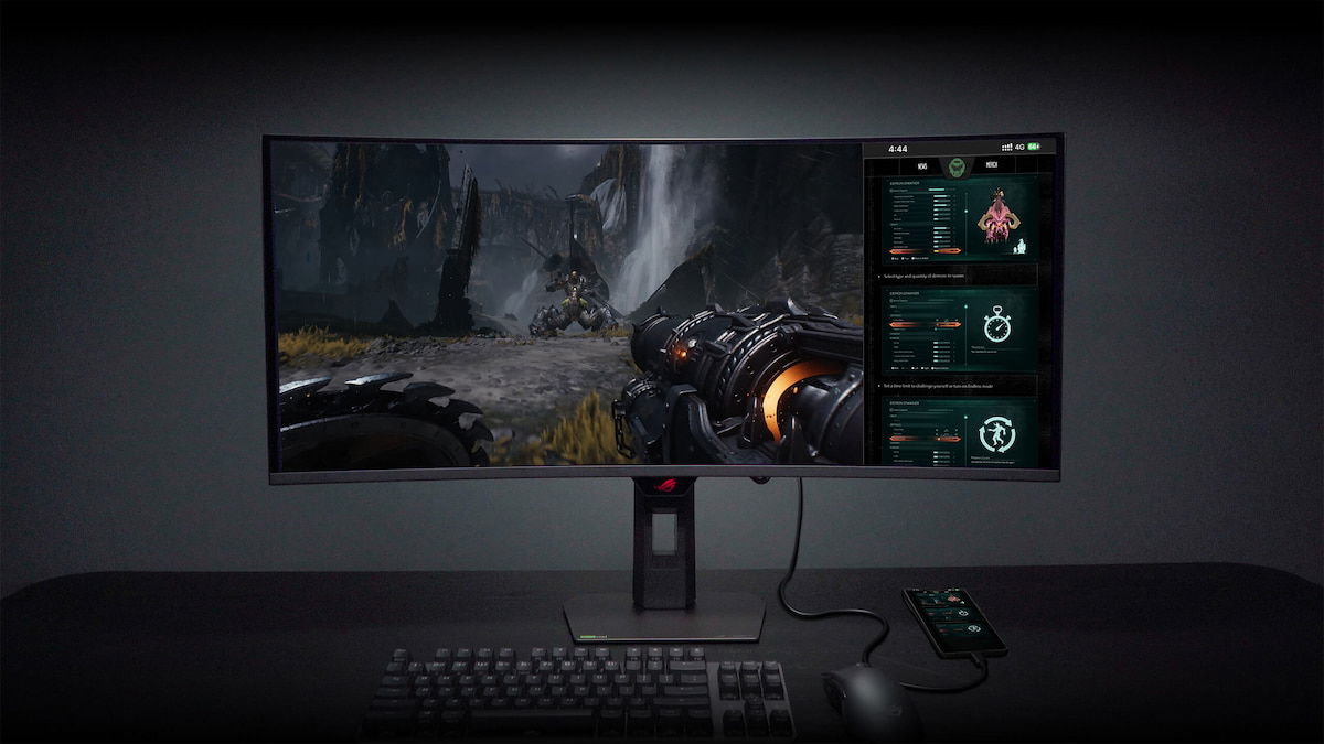 ¿Buscas un televisor y un monitor gaming a la vez? ASUS lanza el ROG Strix OLED XG34WCDMTG con 1000 nits, 240Hz y Google TV