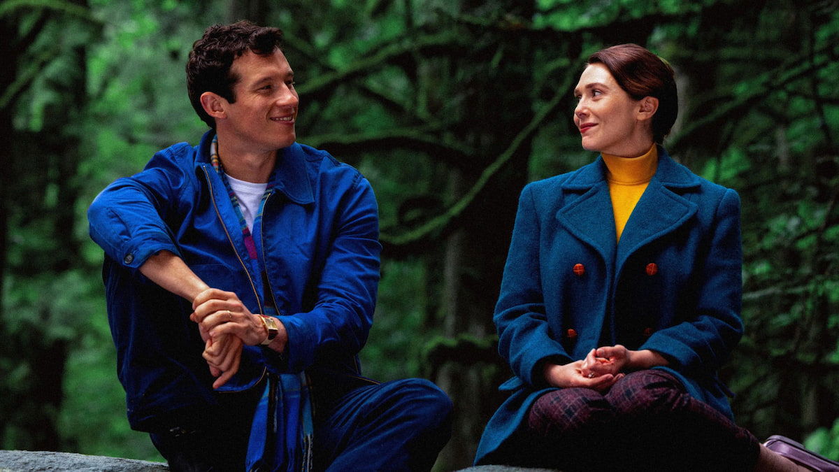 Elizabeth Olsen, Miles Teller y Callum Turner son un trío amoroso celestial en Eternity, ya disponible en streaming