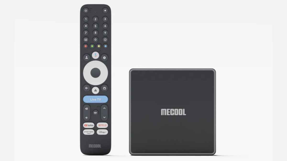 Mecool lanza una nueva TV Box 4K con Google TV, LAN y microSD por menos de 100 euros