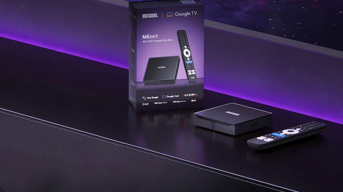 Mecool lanza una nueva TV Box 4K con Google TV, LAN y microSD por menos de 100 euros