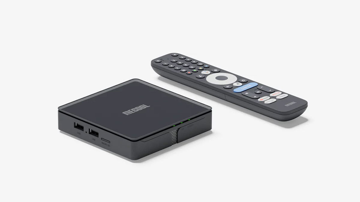 Mecool lanza una nueva TV Box 4K con Google TV, LAN y microSD por menos de 100 euros