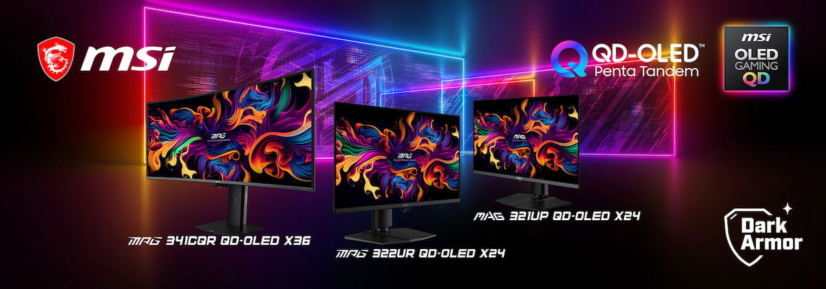 MSI integra Penta Tandem en su gama de monitores QD-OLED 2026 y va a por el trono