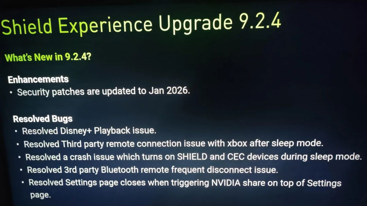 Nvidia vuelve a acordarse de la Shield TV y su nuevo update es justo lo que muchos pedían