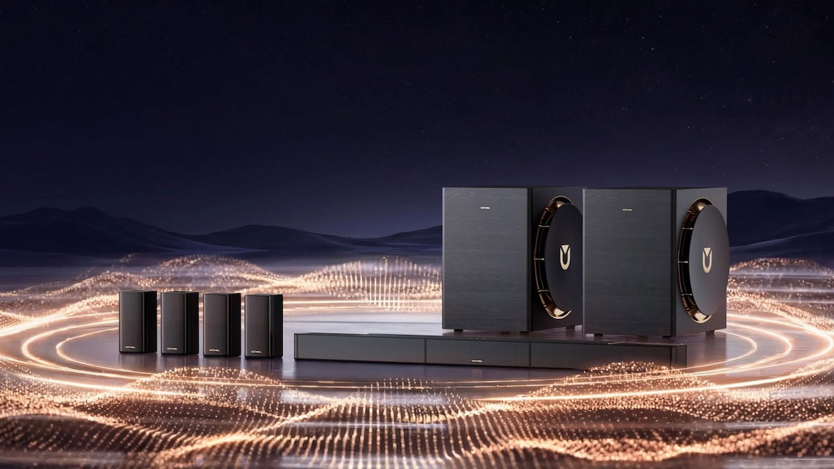 Ultimea Skywave X100, el home cinema Dolby Atmos inalámbrico que promete 2.000 W y grave hasta 18 Hz