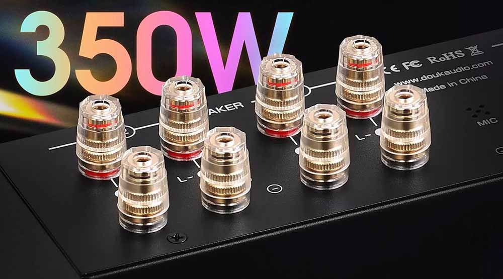 Conexiones del Douk Audio VU3PRO