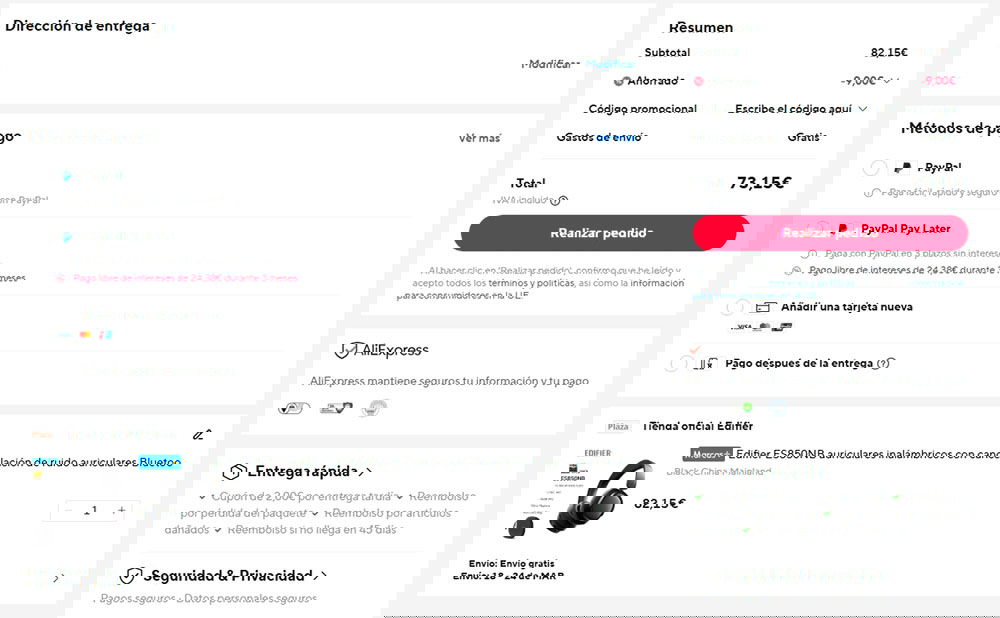 Oferta por los Edifier ES850NB