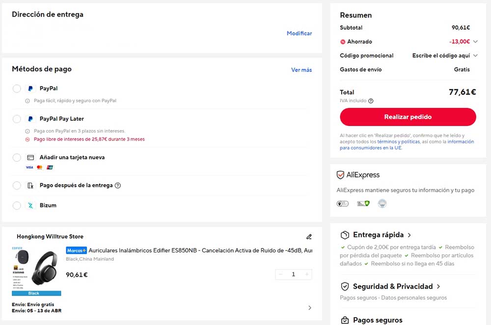 Oferta por los Edifier ES850NB