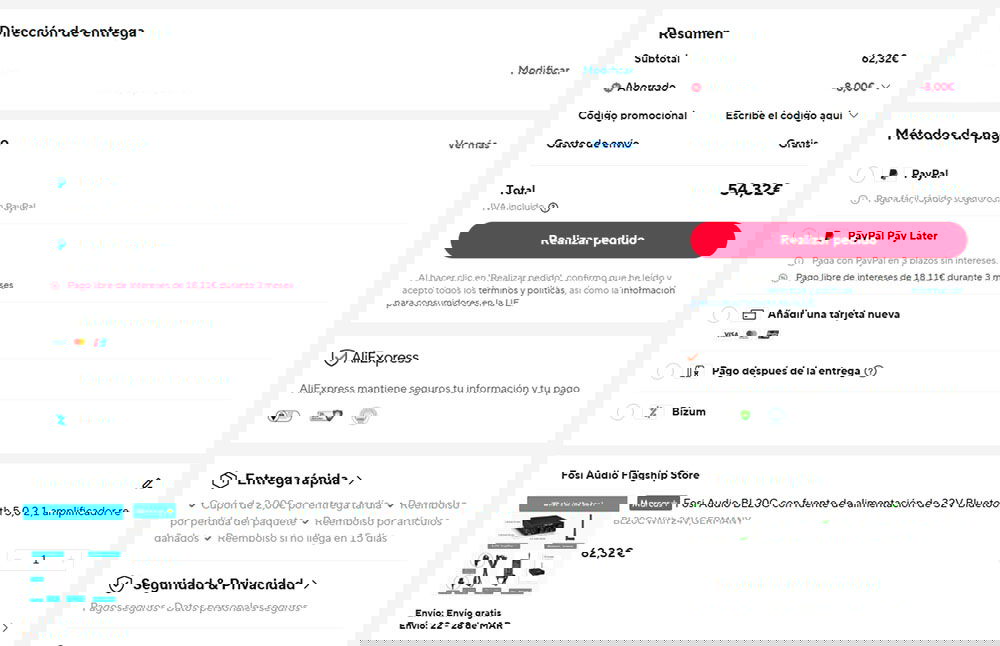 Oferta por el Fosi Audio BL20C