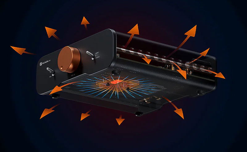 Disipación del calor en el Fosi Audio ZD3