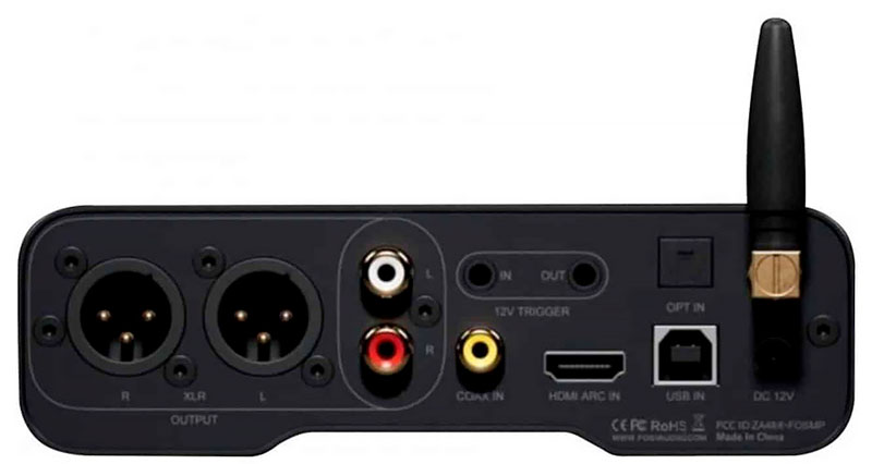 Conexiones del Fosi Audio ZD3