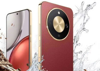 Honor Magic 8 Lite 5G con fondo