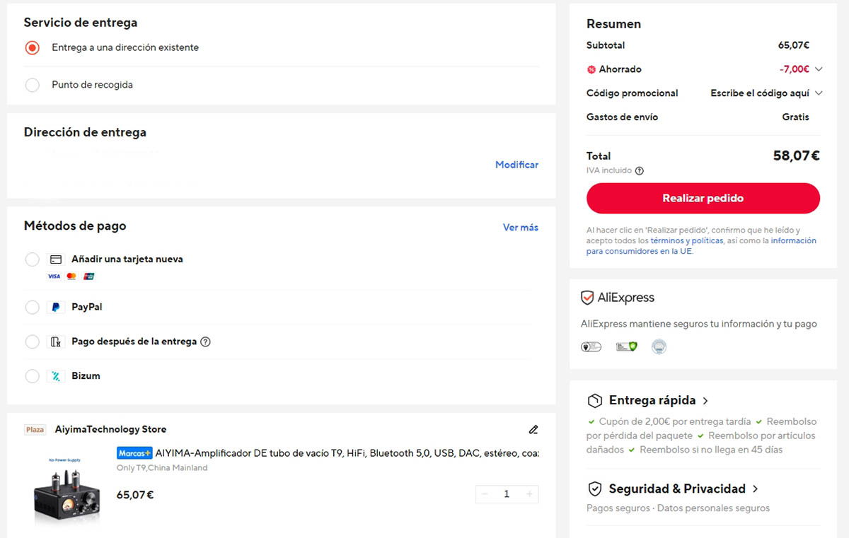 Oferta por el AIYIMA TUBE T9