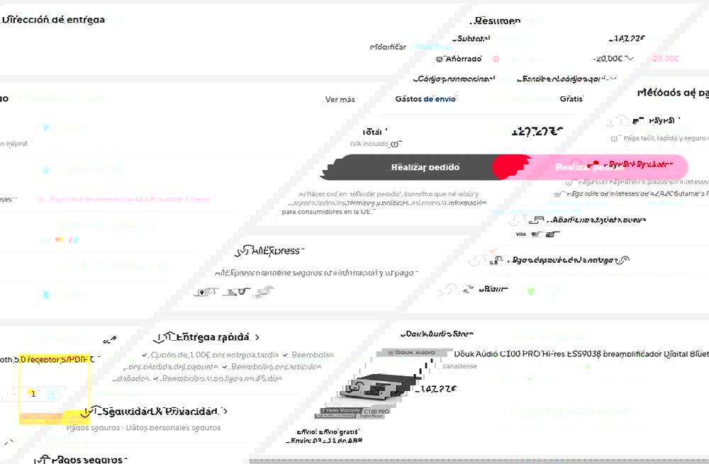Oferta por el Douk Audio C100 PRO
